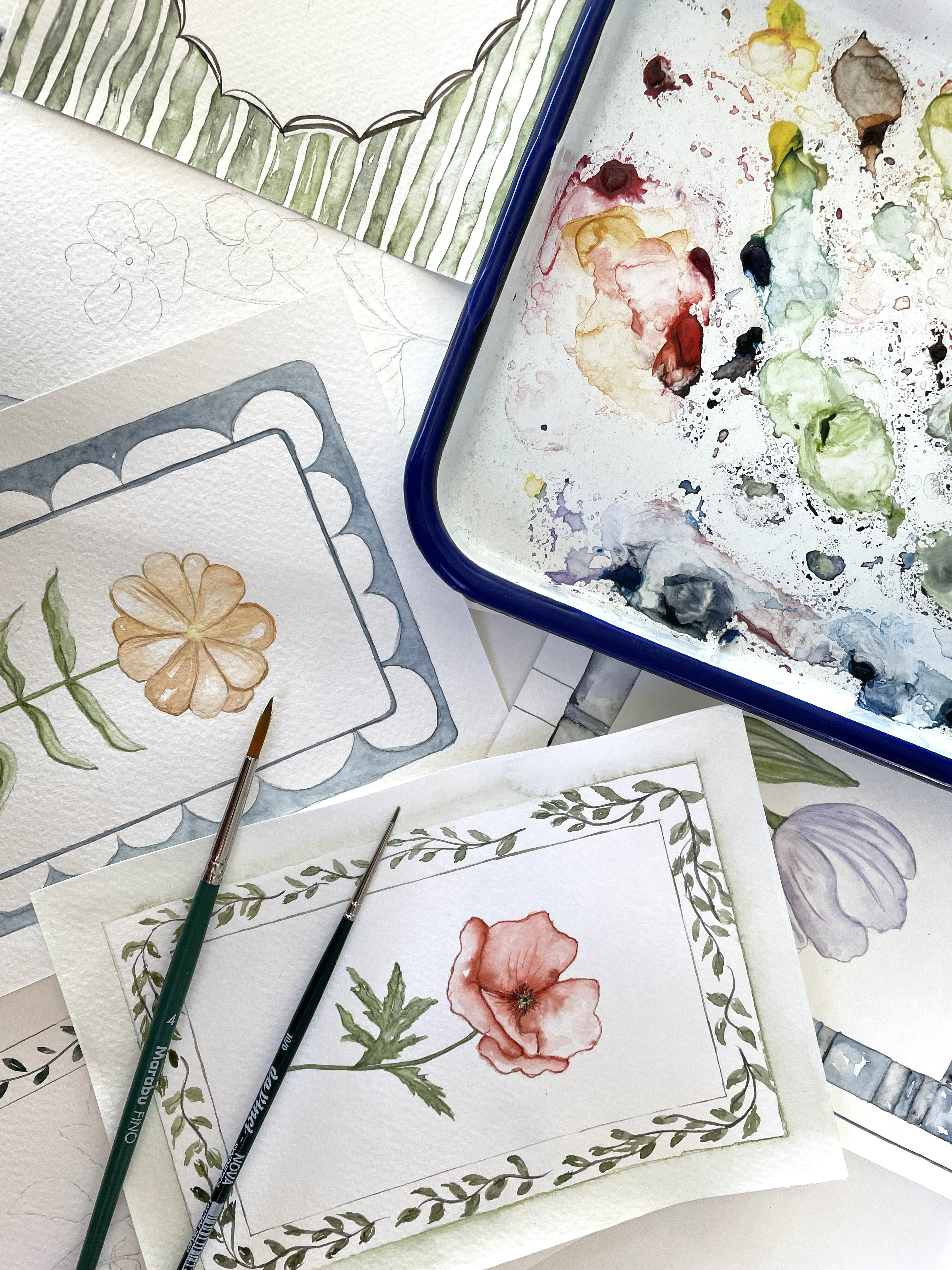 Experiences - Watercolor Workshops & Creative Retreats