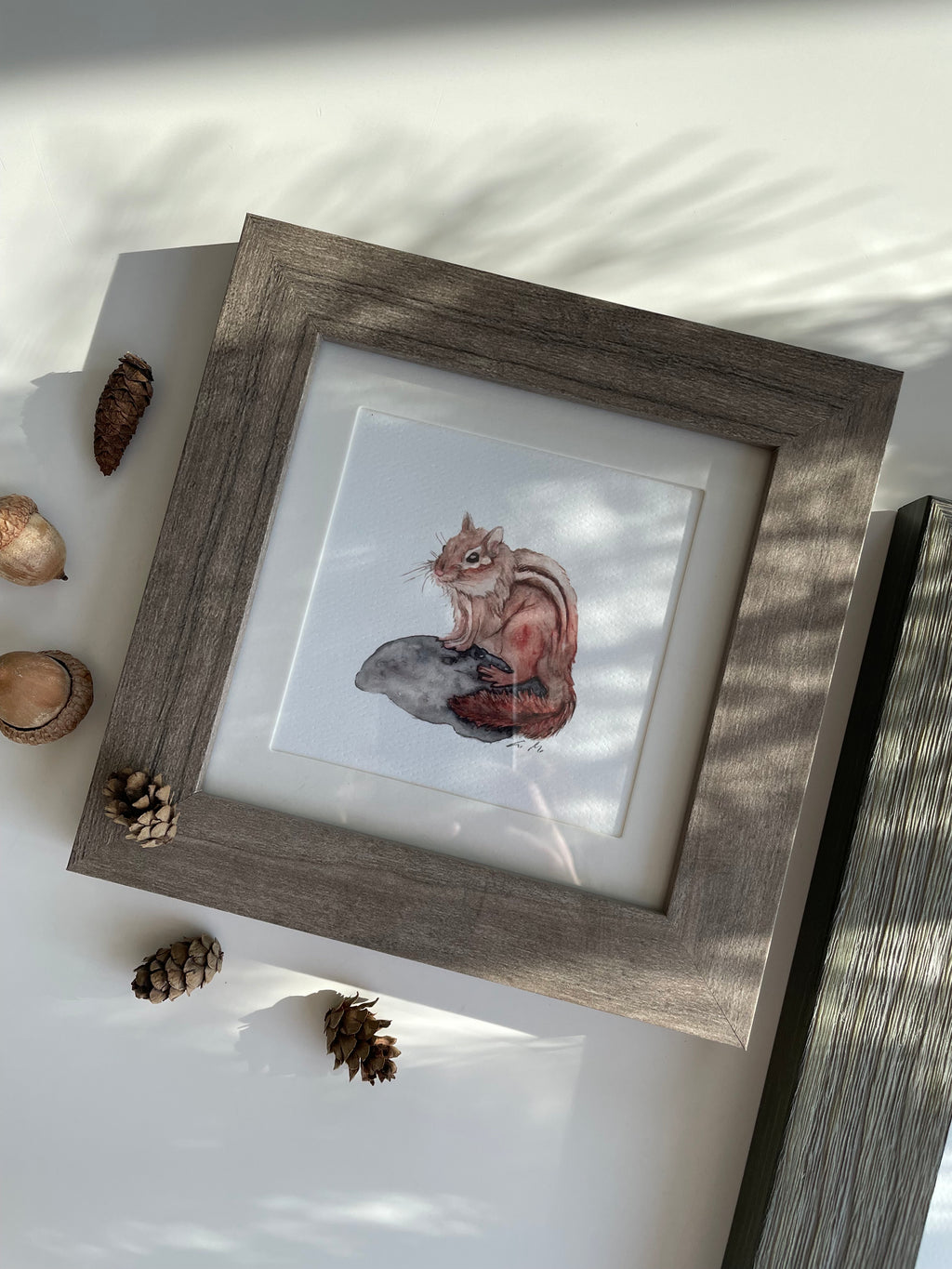 Chipmunk - mini art print
