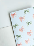 Tiny bows - greeting card