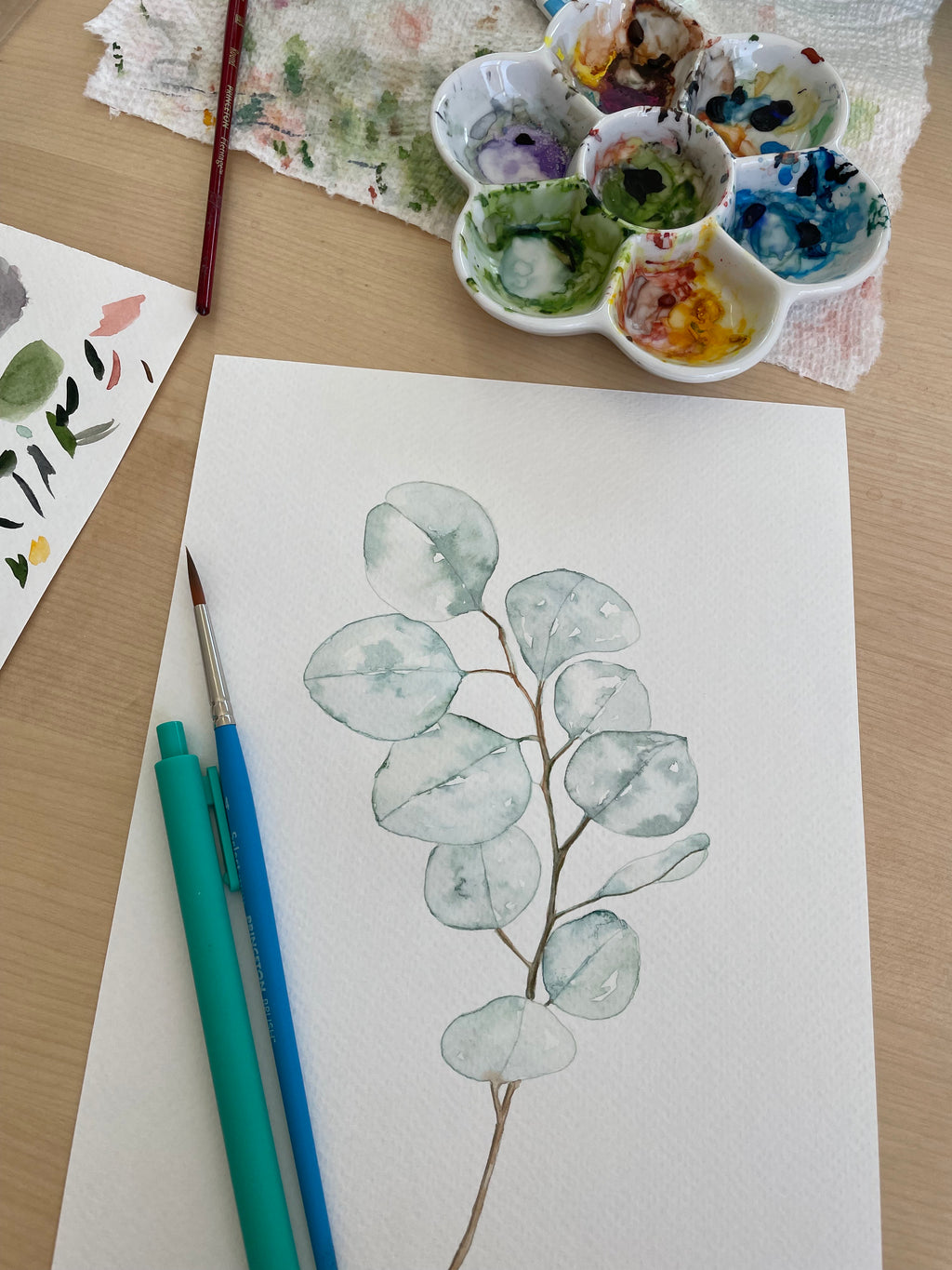 DIY Postcard set - the Winter edition