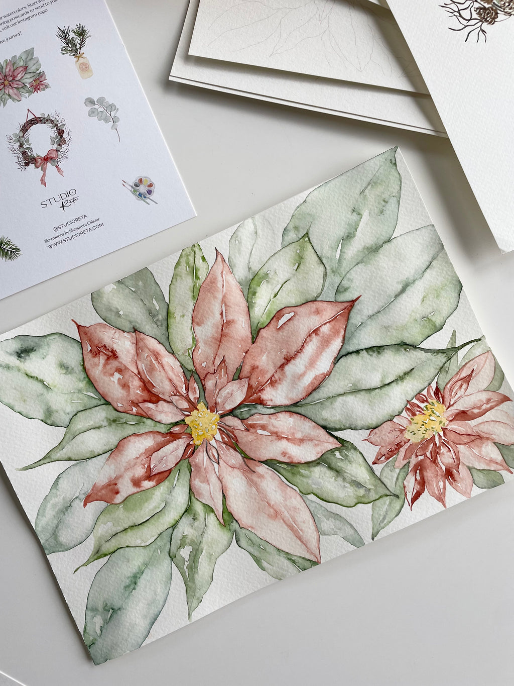 DIY Postcard set - the Winter edition