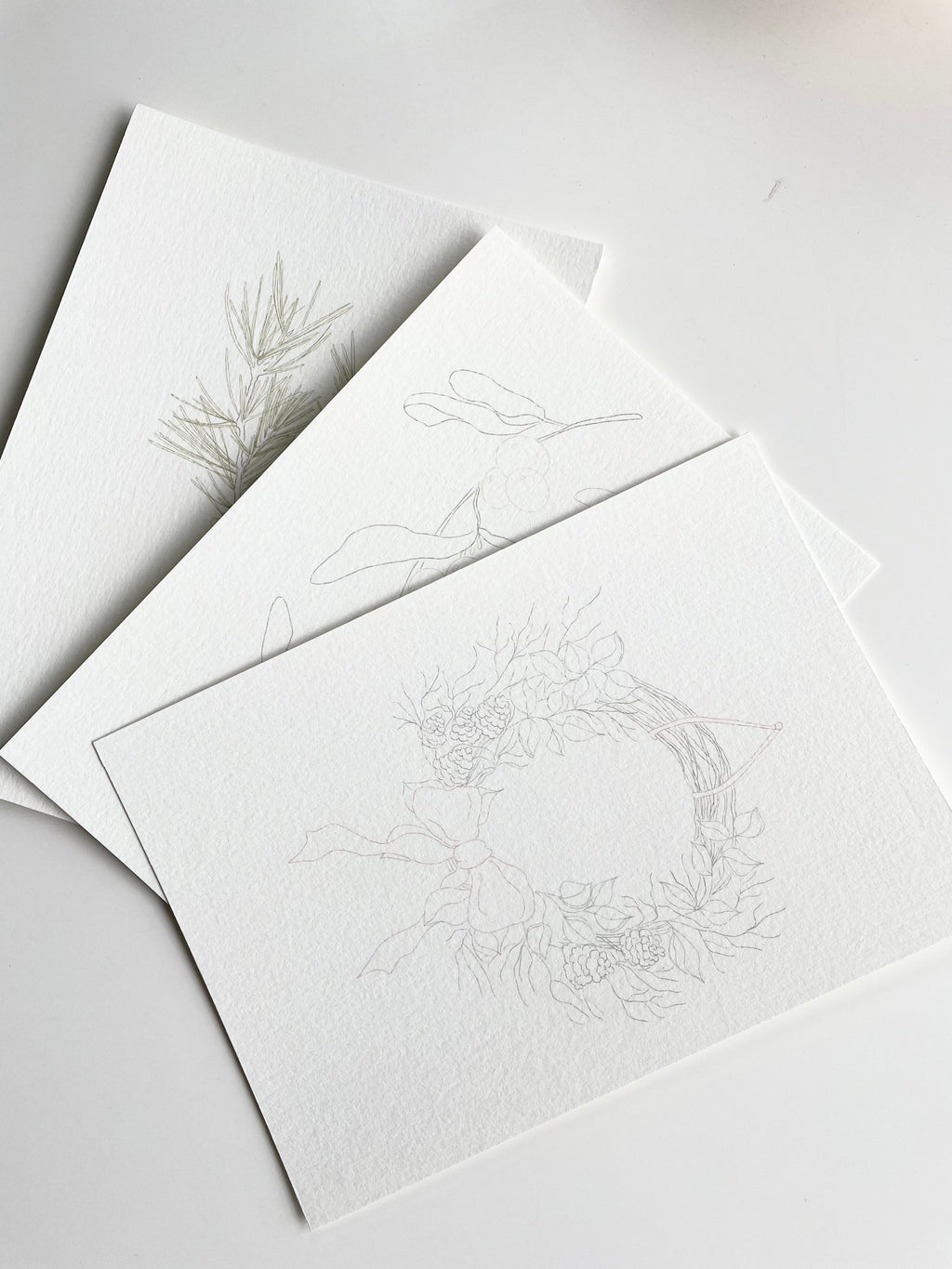 DIY Postcard set - the Winter edition