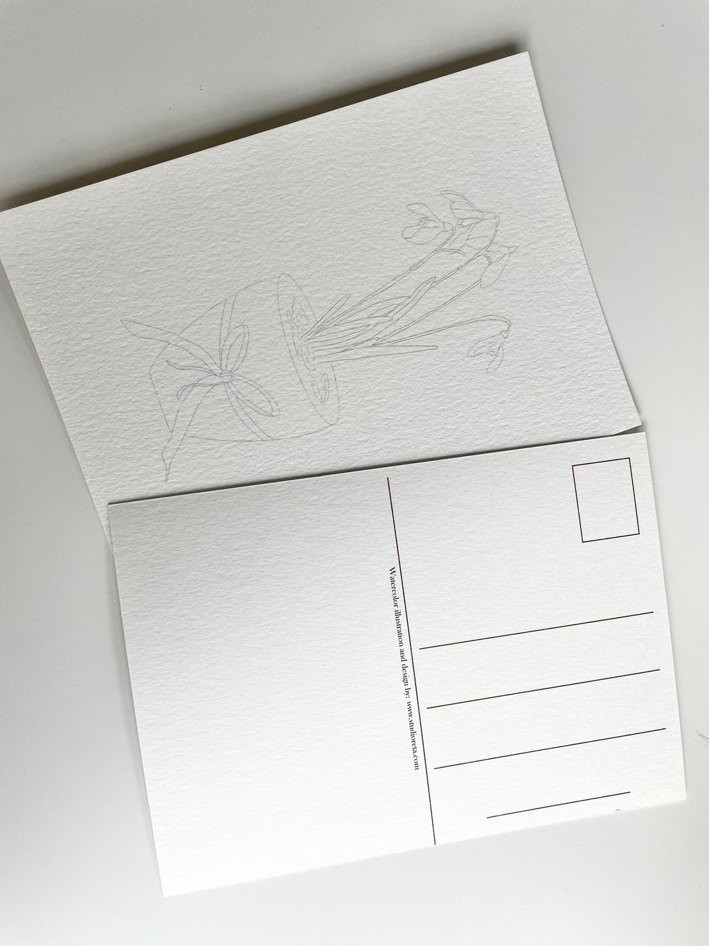 DIY Postcard set - the Winter edition
