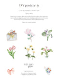 DIY Postcard set - the Spring edition