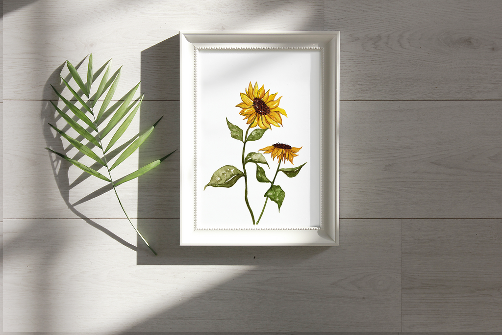 Sunflower -  art print