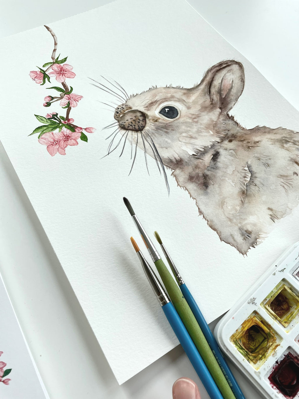 Bunny - greeting card