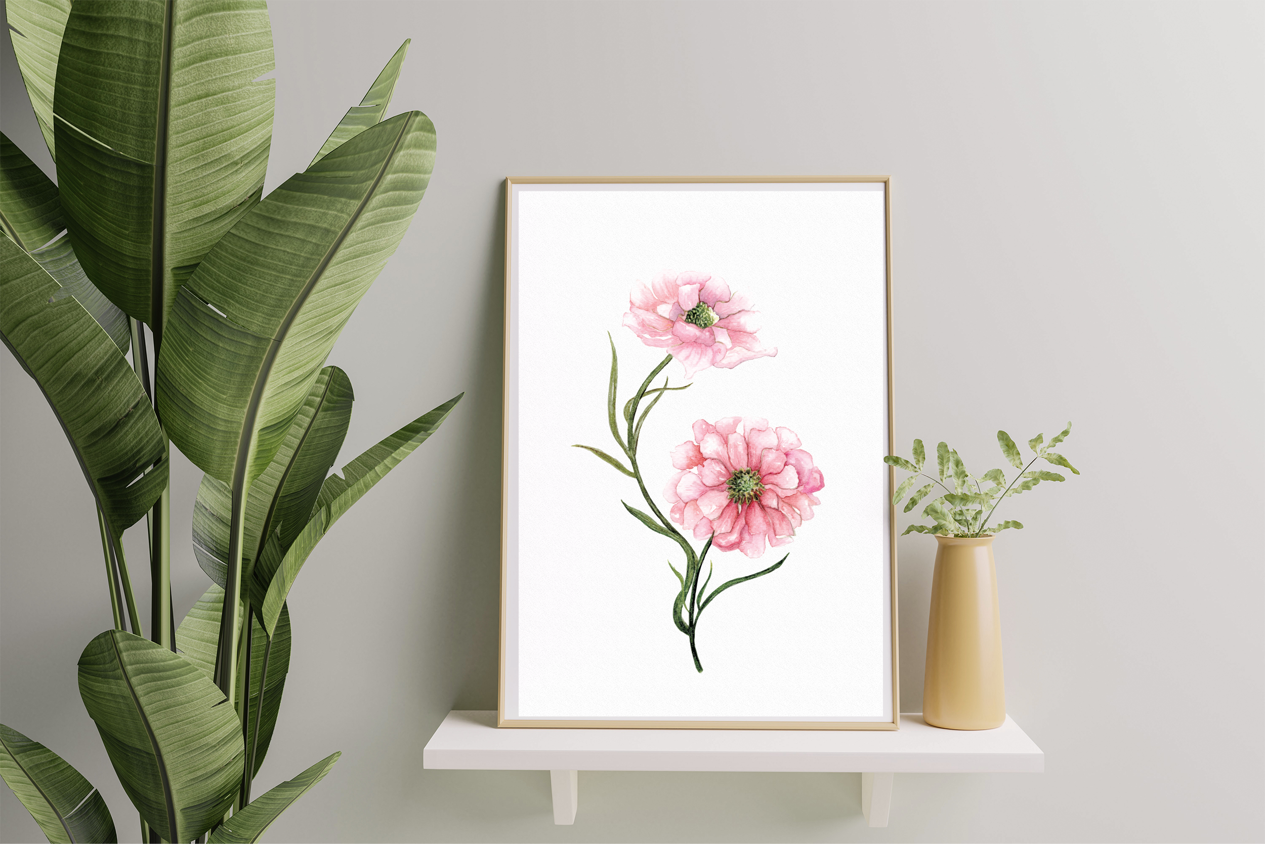 Dahlia - art print