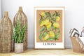 Lemon - art print poster