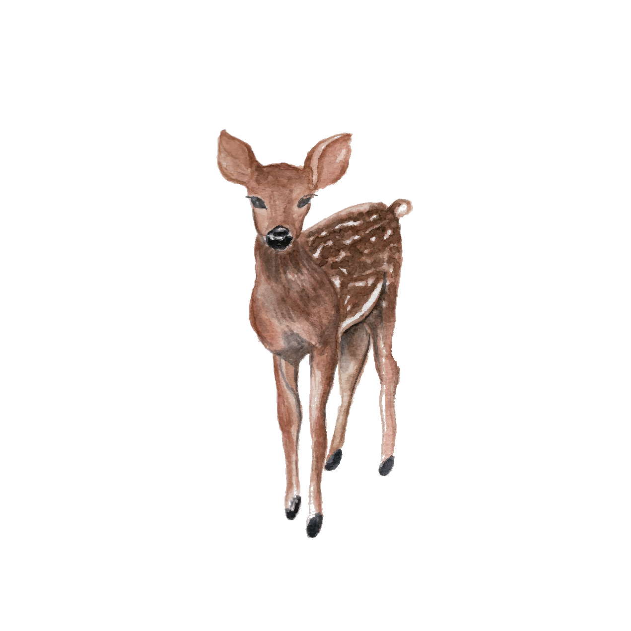Bambi - mini art print